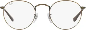 Ray-Ban Rx3447v Round Metal Prescription Eyewear Frames