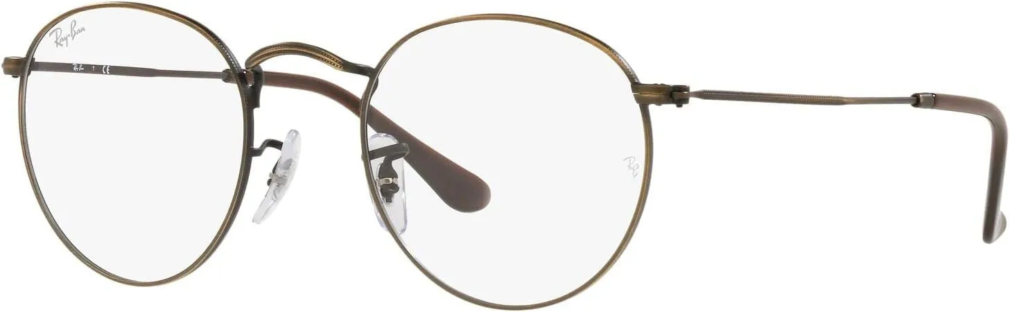 Ray-Ban Rx3447v Round Metal Prescription Eyewear Frames