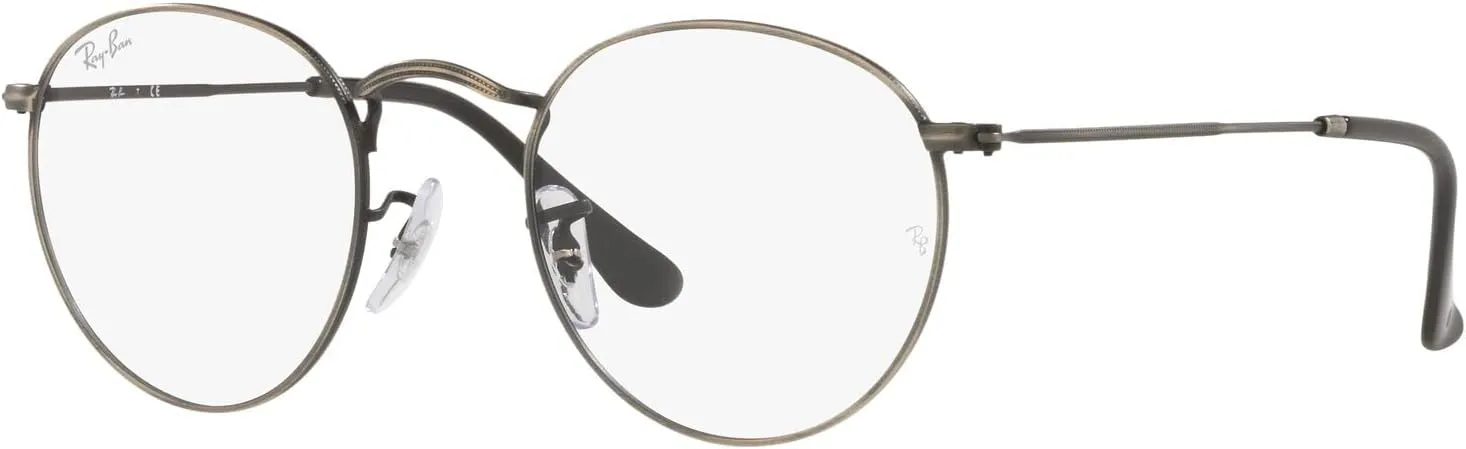 Ray-Ban Rx3447v Round Metal Prescription Eyewear Frames