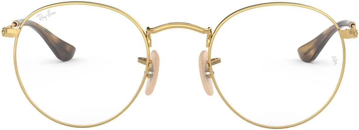 Ray-Ban Rx3447v Round Metal Prescription Eyewear Frames
