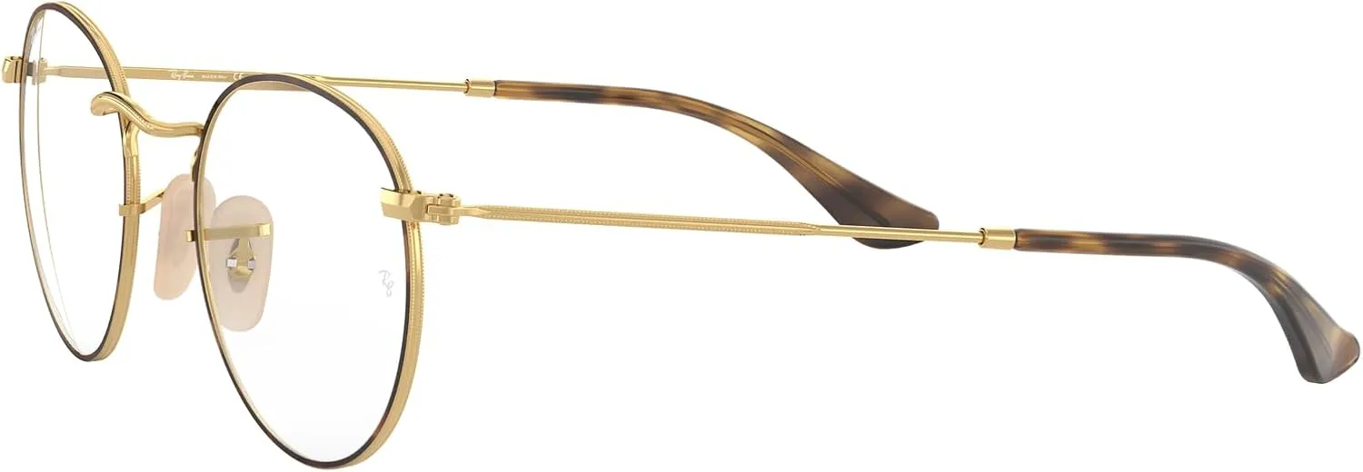 Ray-Ban Rx3447v Round Metal Prescription Eyewear Frames
