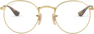 Ray-Ban Rx3447v Round Metal Prescription Eyewear Frames