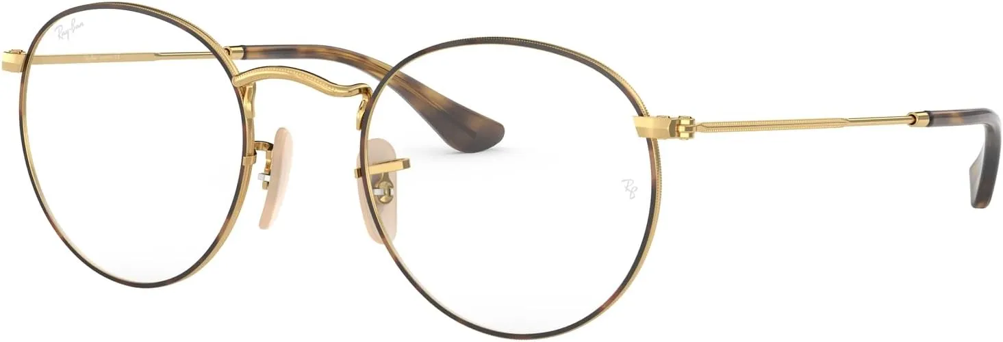 Ray-Ban Rx3447v Round Metal Prescription Eyewear Frames