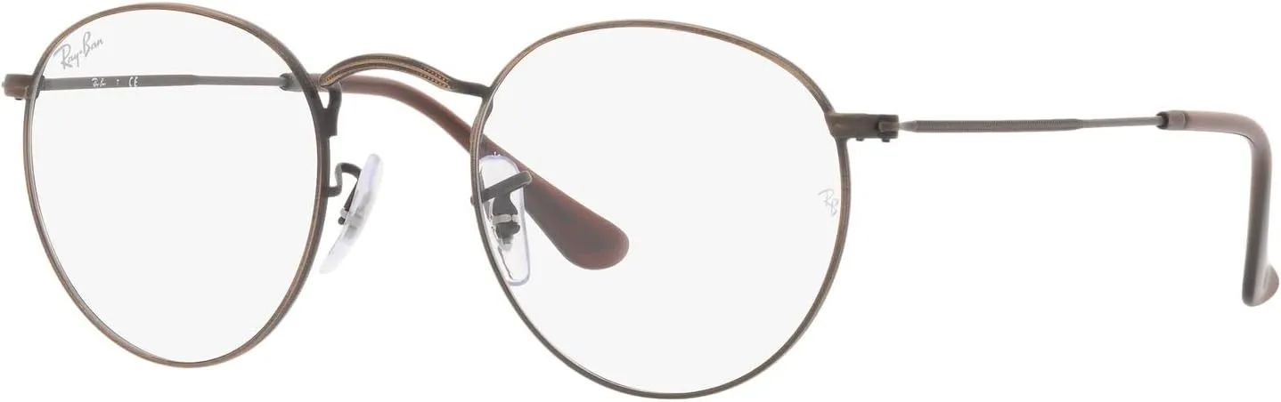 Ray-Ban Rx3447v Round Metal Prescription Eyewear Frames