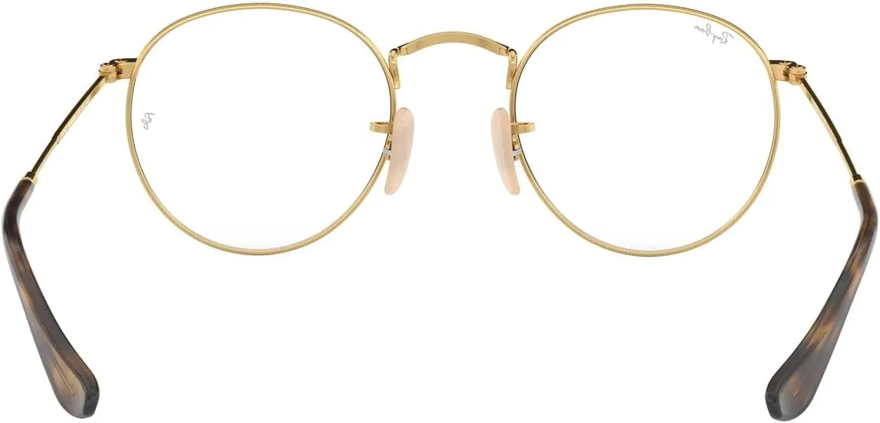 Ray-Ban Rx3447v Round Metal Prescription Eyewear Frames
