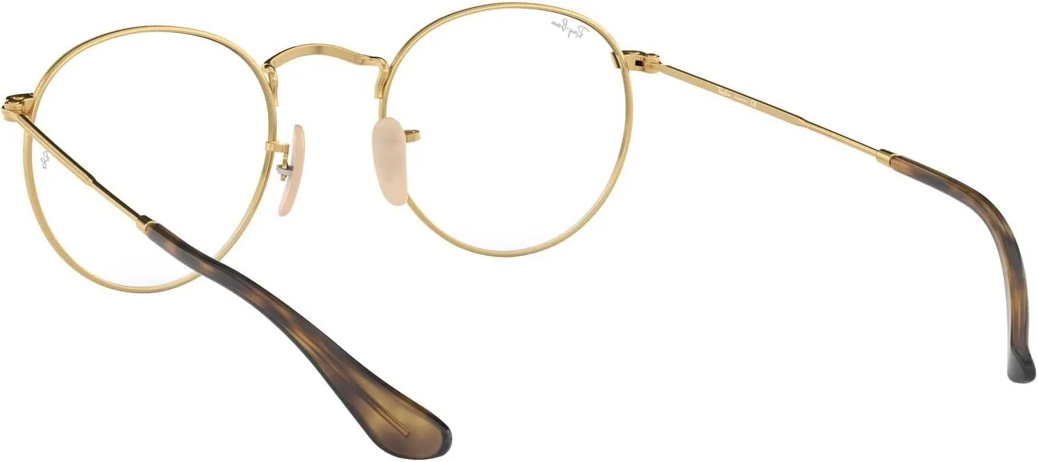 Ray-Ban Rx3447v Round Metal Prescription Eyewear Frames