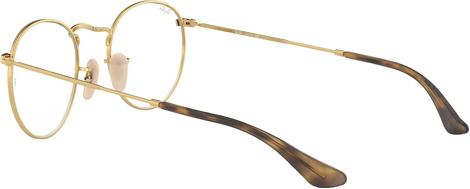 Ray-Ban Rx3447v Round Metal Prescription Eyewear Frames