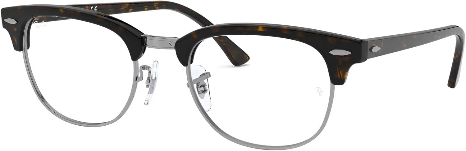 Ray-Ban Rx5154 Clubmaster Square Prescription Eyeglass Frames