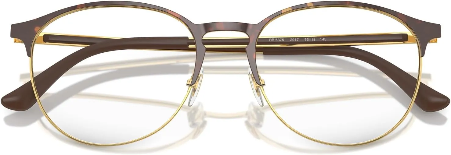 Ray-Ban Rx6375 Round Prescription Eyeglass Frames