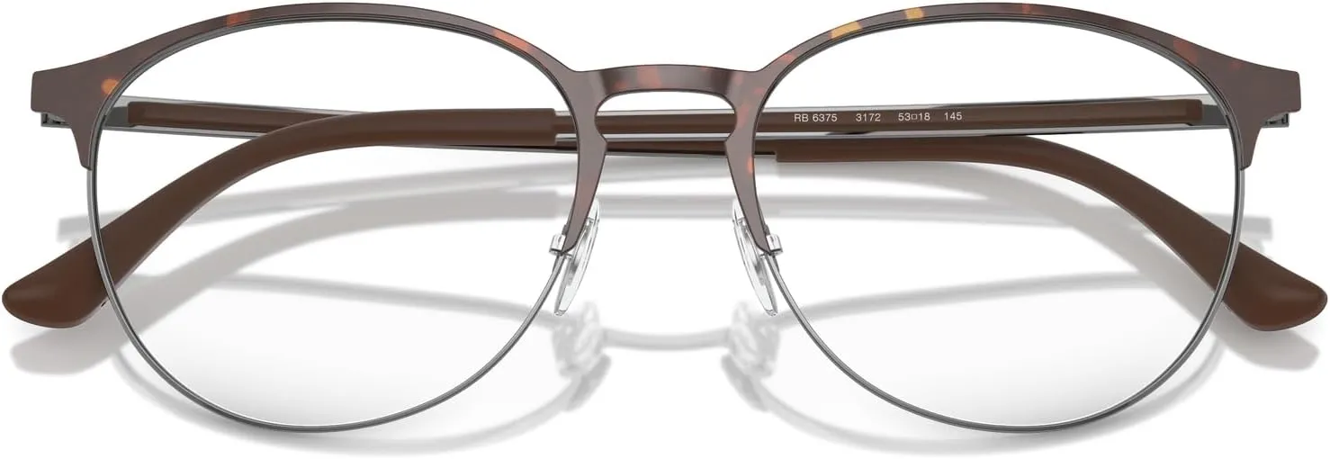 Ray-Ban Rx6375 Round Prescription Eyeglass Frames