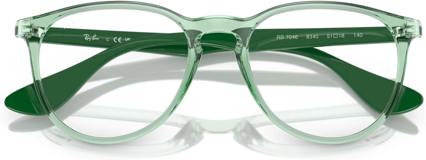 Ray-Ban Women's Rx7046 Erika Round Prescription Eyewear Frames