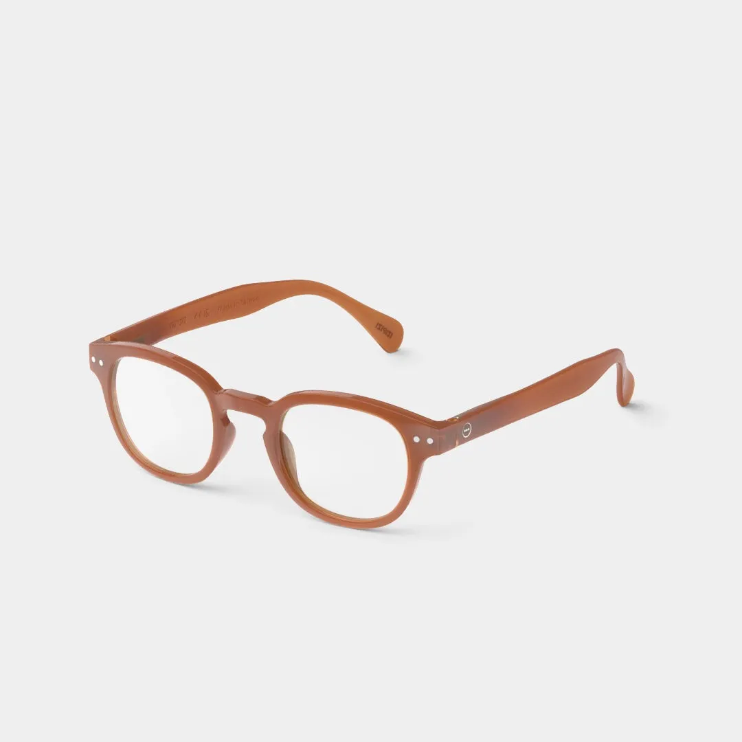 Reading Glasses  1 Square in Spicy Clove Style C