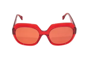 Red Maison Margiela x Mykita Oversized Acetate Sunglasses