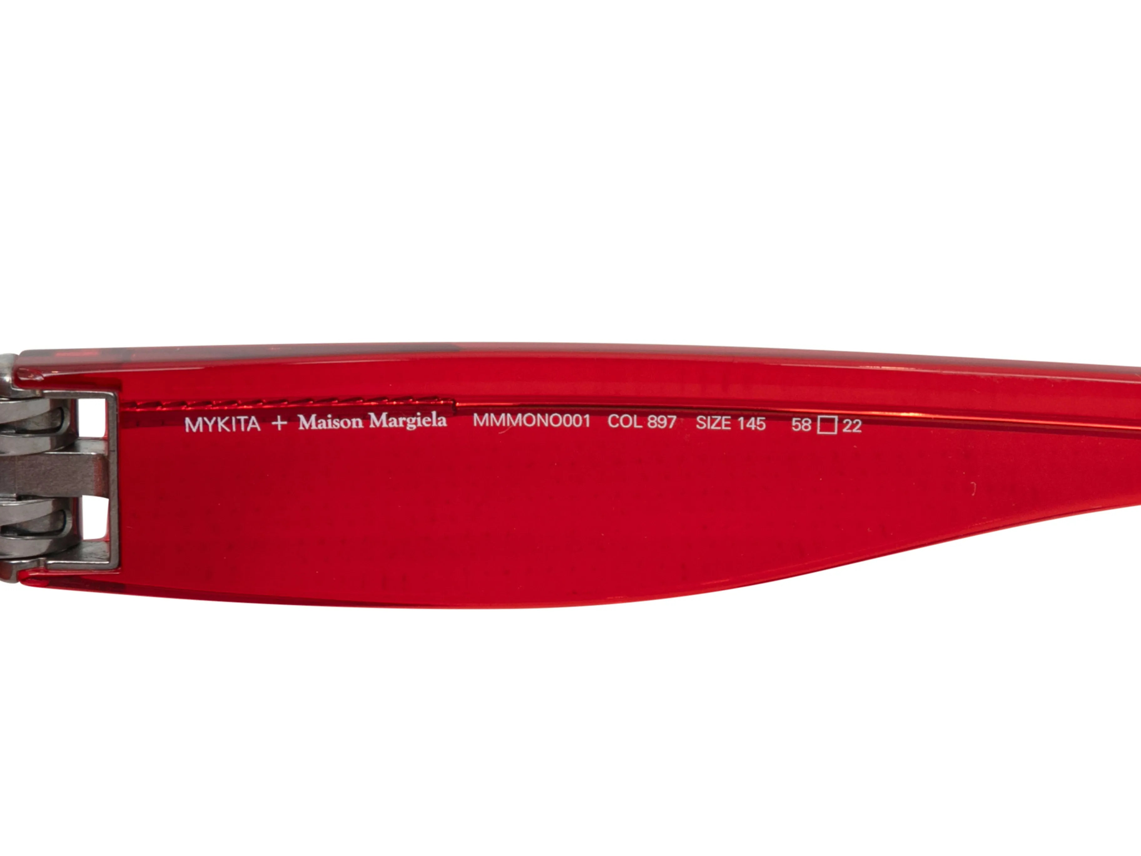 Red Maison Margiela x Mykita Oversized Acetate Sunglasses