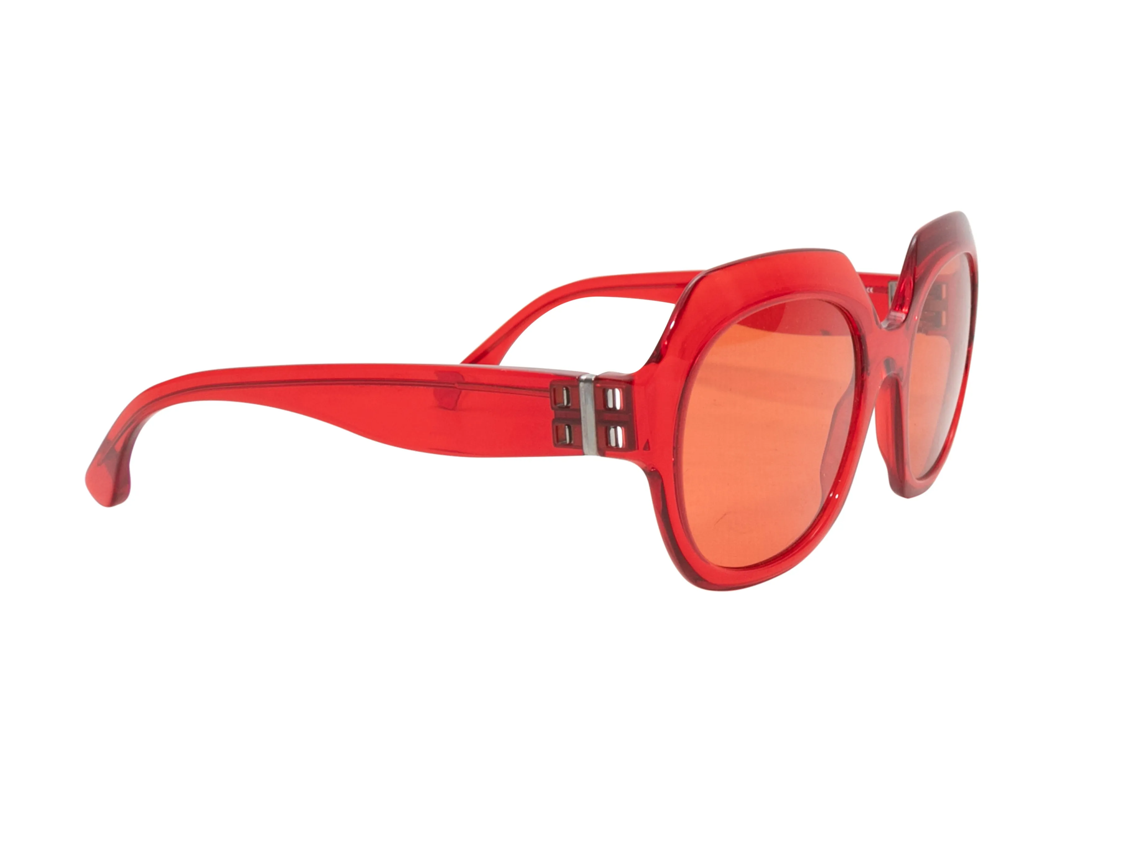 Red Maison Margiela x Mykita Oversized Acetate Sunglasses