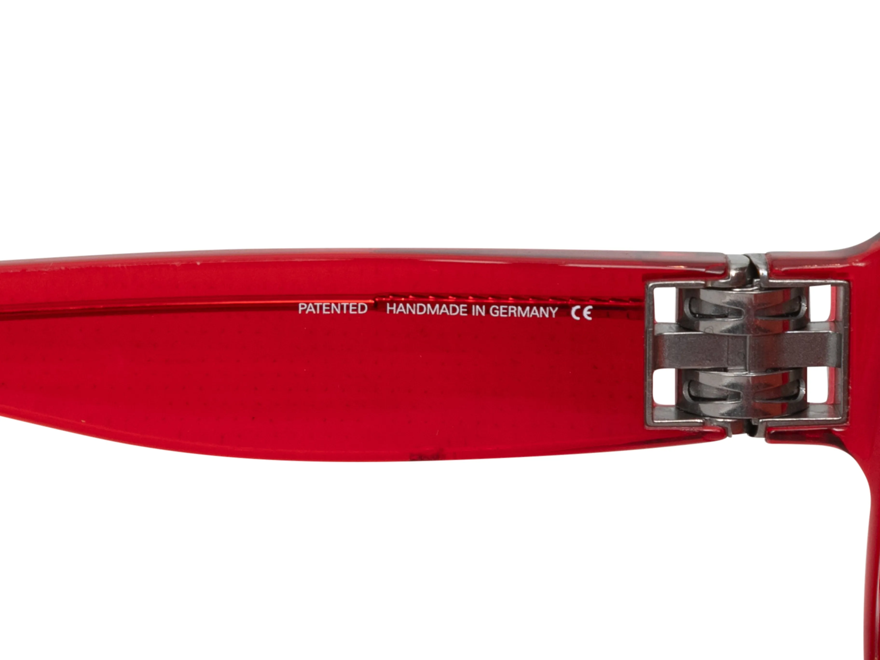 Red Maison Margiela x Mykita Oversized Acetate Sunglasses