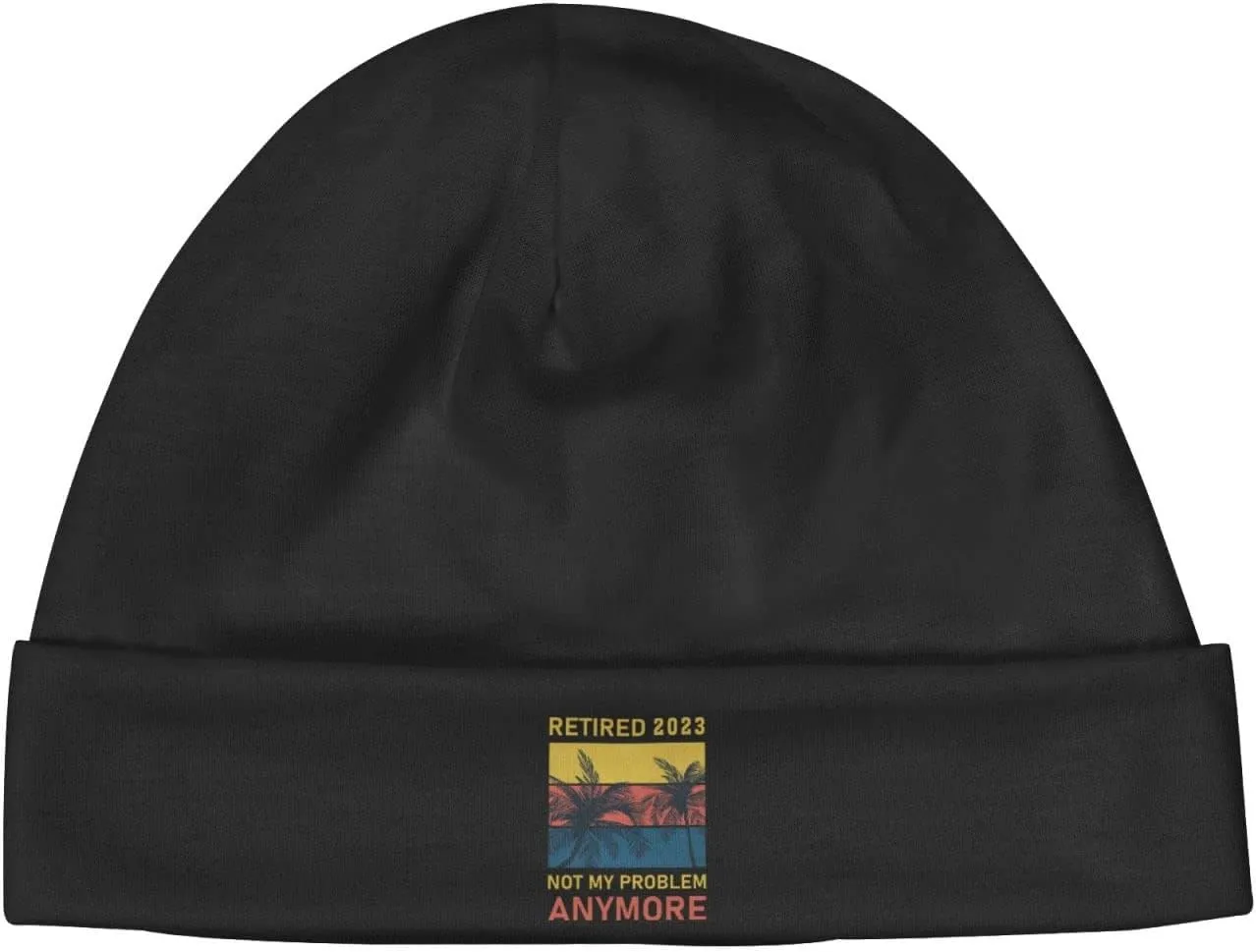 Retired 2023 Not My Problem Anymore - Retirement for Women Men Unisex Hedging Cap Beanie Warm Skull Sports Watch Hat