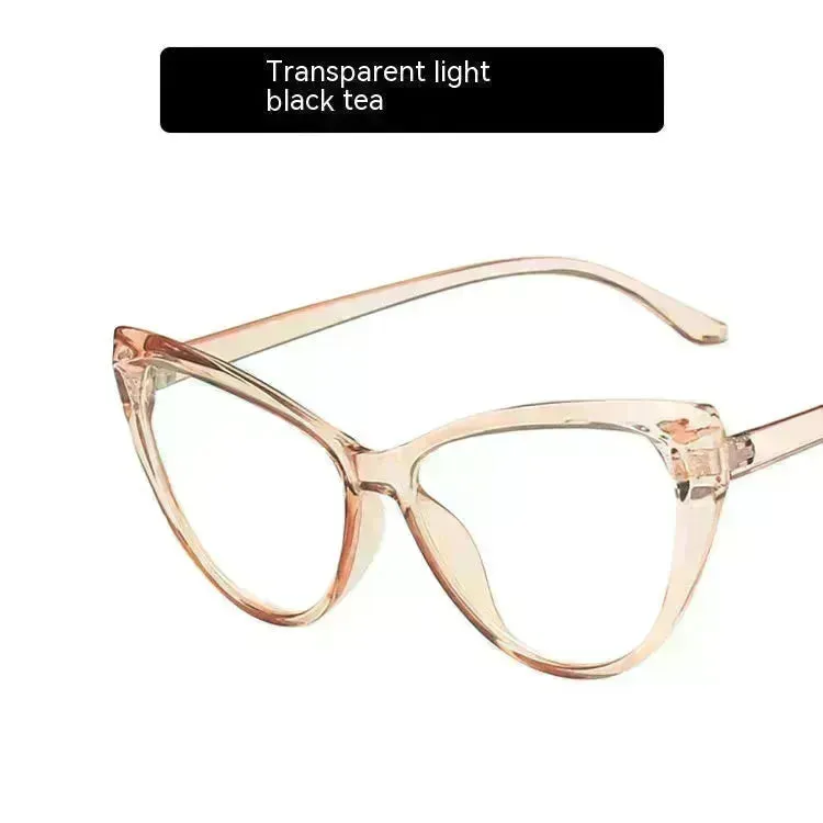 Retro Cat Eye Anti-blue Light Glasses Frame For Women