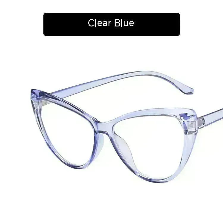 Retro Cat Eye Anti-blue Light Glasses Frame For Women