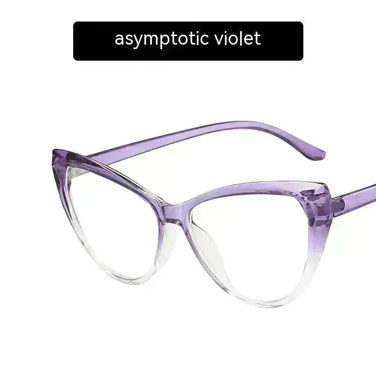 Retro Cat Eye Anti-blue Light Glasses Frame For Women