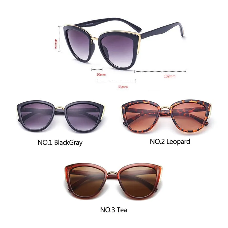Retro Cat Eye Sunglasses