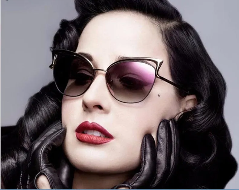 Retro Cat Eye Sunglasses