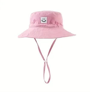 Retro Pastel Pink Bucket Hat