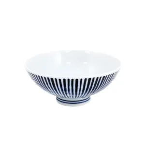 Rice Bowl with Vertical Stripes 8 fl oz / 4.72" dia