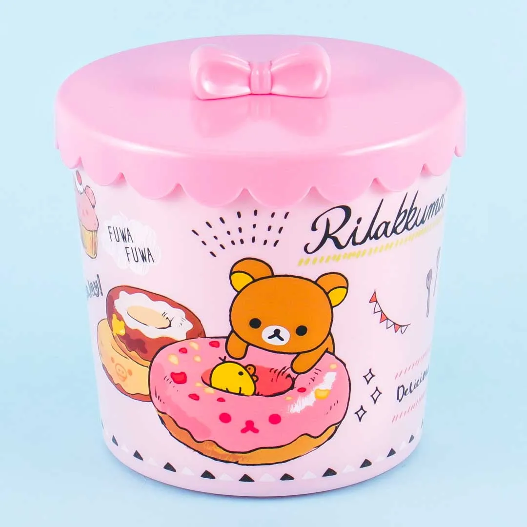 Rilakkuma Fuwa Donut Canister