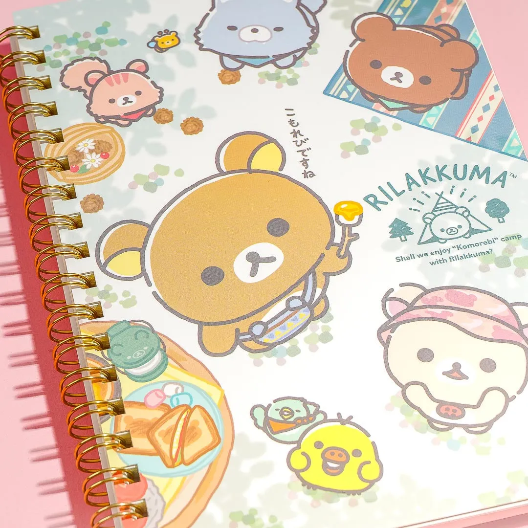 Rilakkuma Komorebi Camp Notebook
