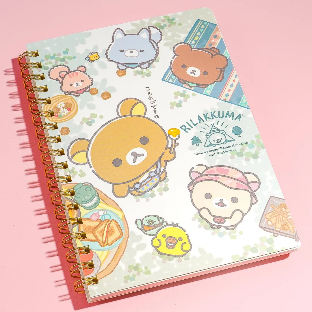 Rilakkuma Komorebi Camp Notebook