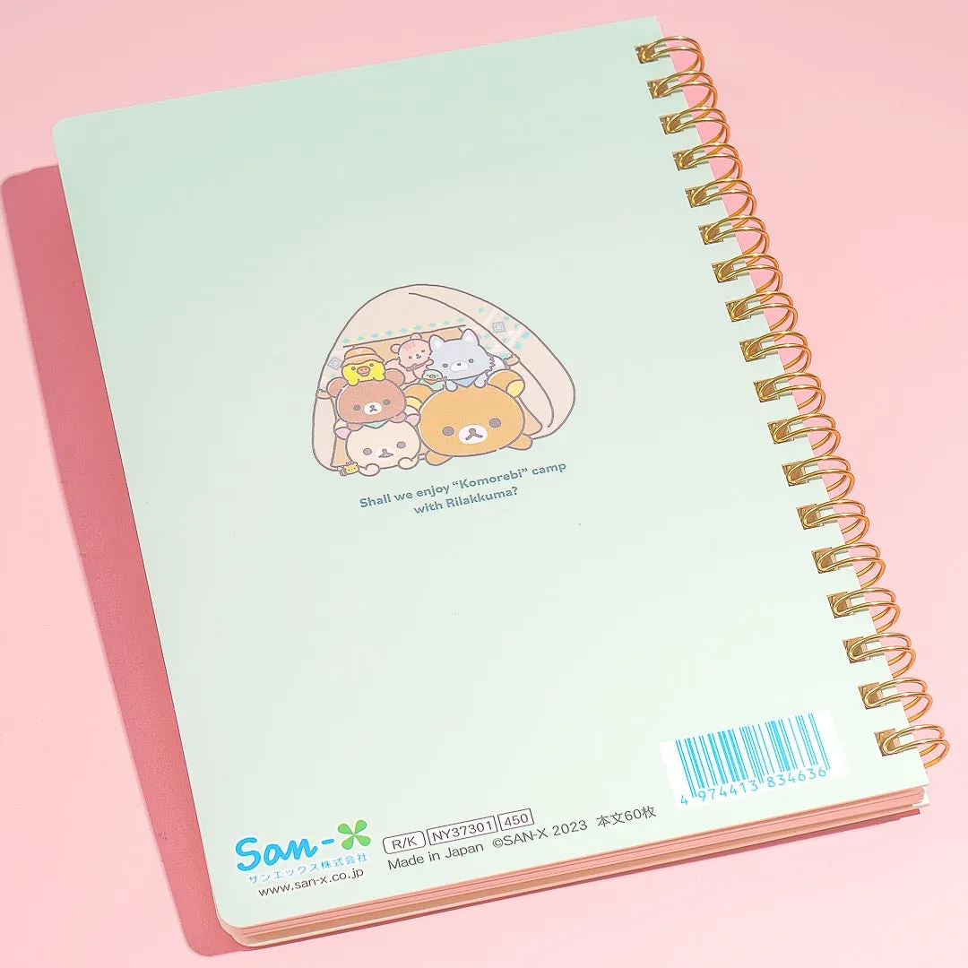 Rilakkuma Komorebi Camp Notebook
