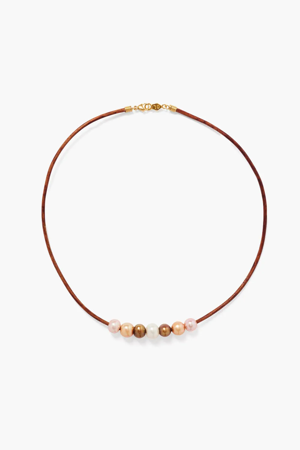 River Necklace Pearl Mix