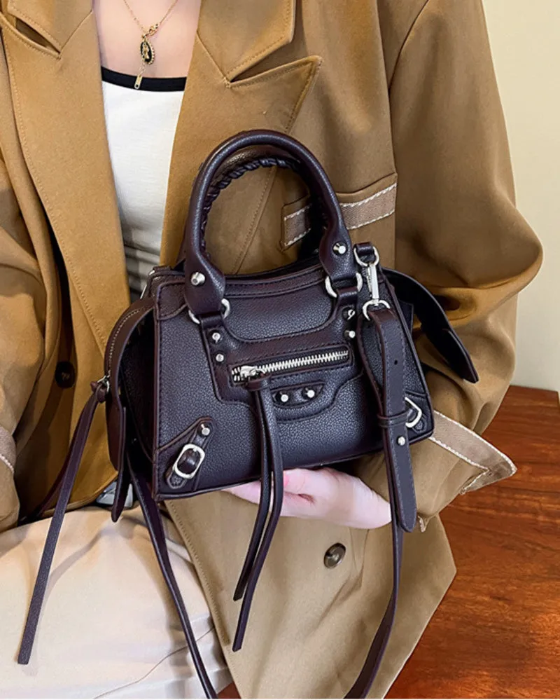 Rivet Crossbody Bag New Personalized Shoulder Bag Women's Handbag