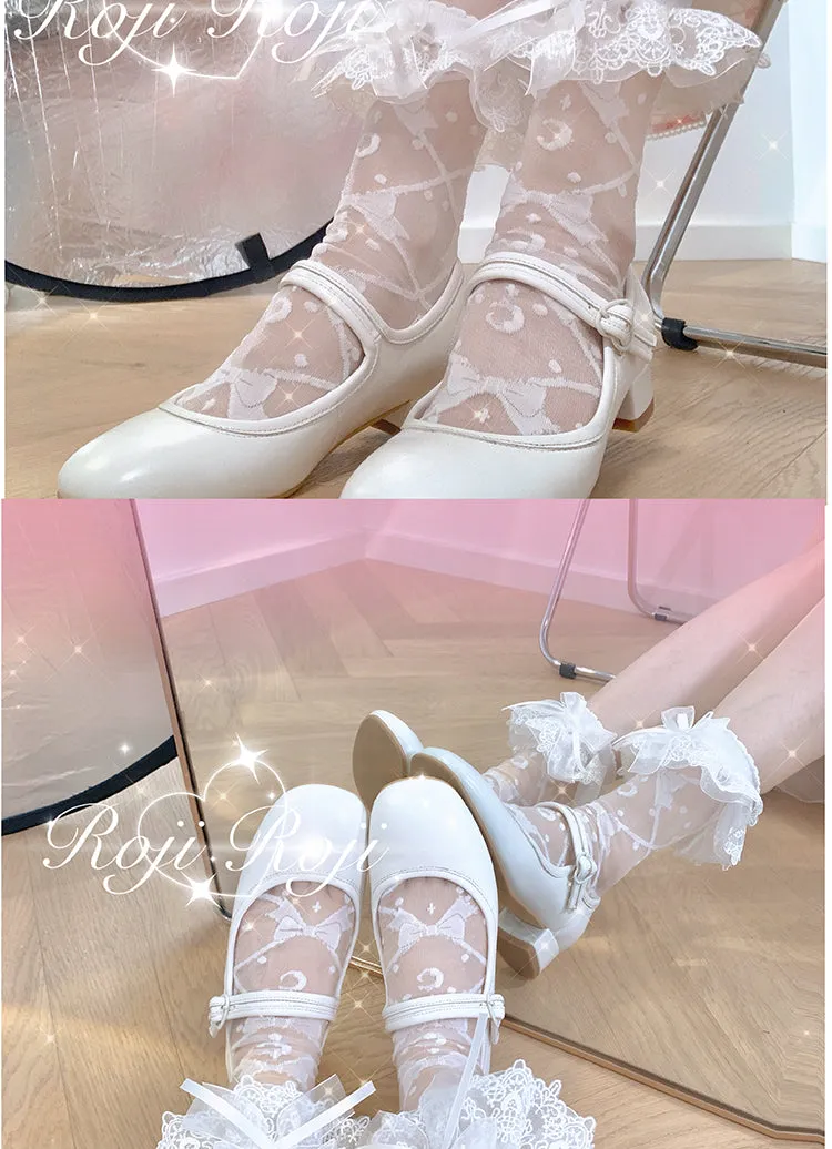 Roji roji~Lace Lolita Summer Short Socks