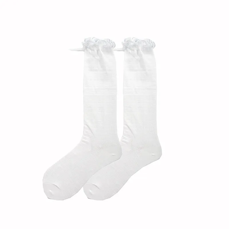 Roji Roji~Sweet Lolita Socks Cute Cotton Lolita Stockings Polka Dot