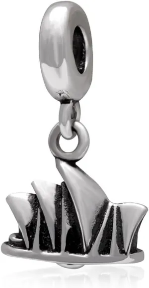 Roman Colosseum Charm 925 Sterling Silver Travel Charm Building Charm for Pandora Bracelet
