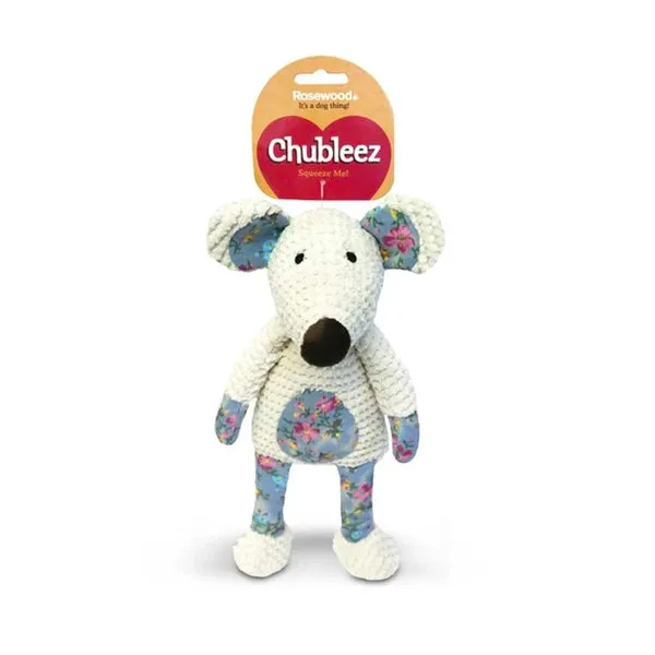 Rosewood Maisie Mouse Soft Plush Dog Toy
