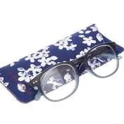 Round Ombre Blue Reading Glasses