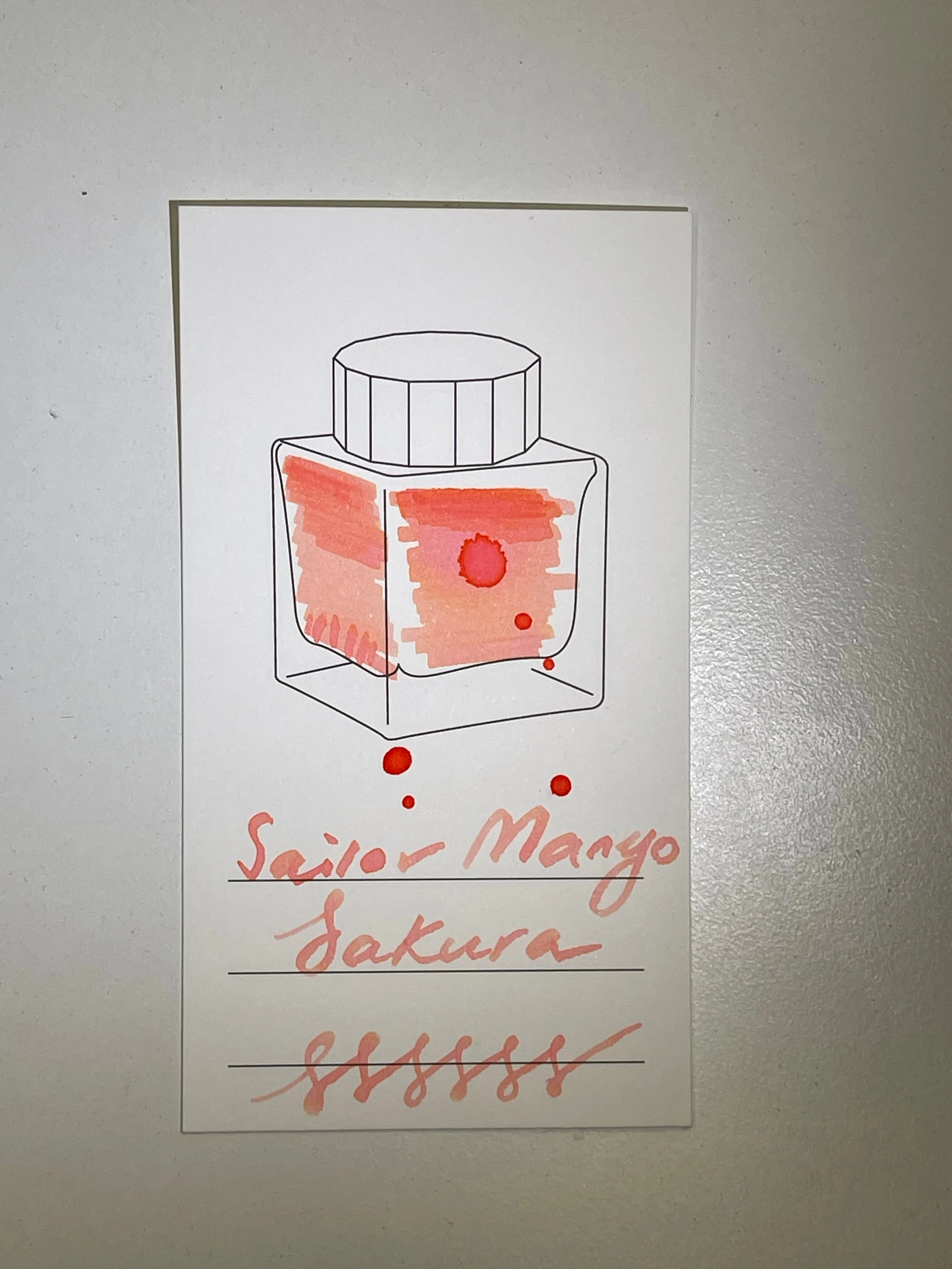 Sailor Manyo Ink - Sakura 50ml