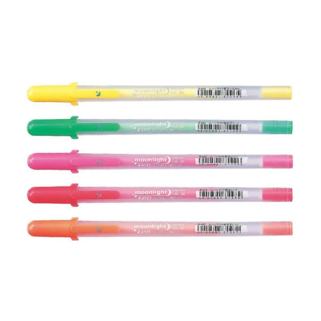Sakura Ball Sign 80 Moonlight Fluorescent 5 Color Set