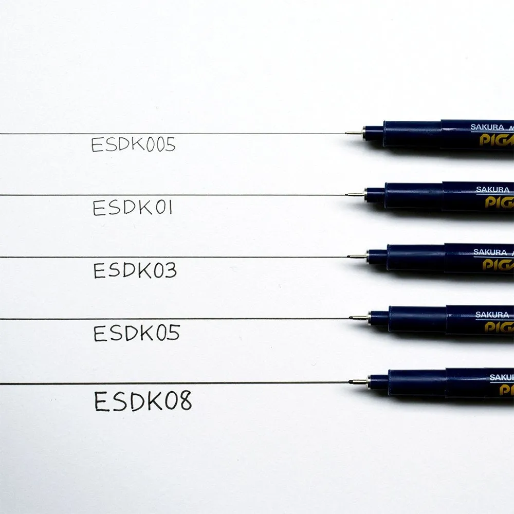 Sakura Crepas Water-Based Marker Pigma Set