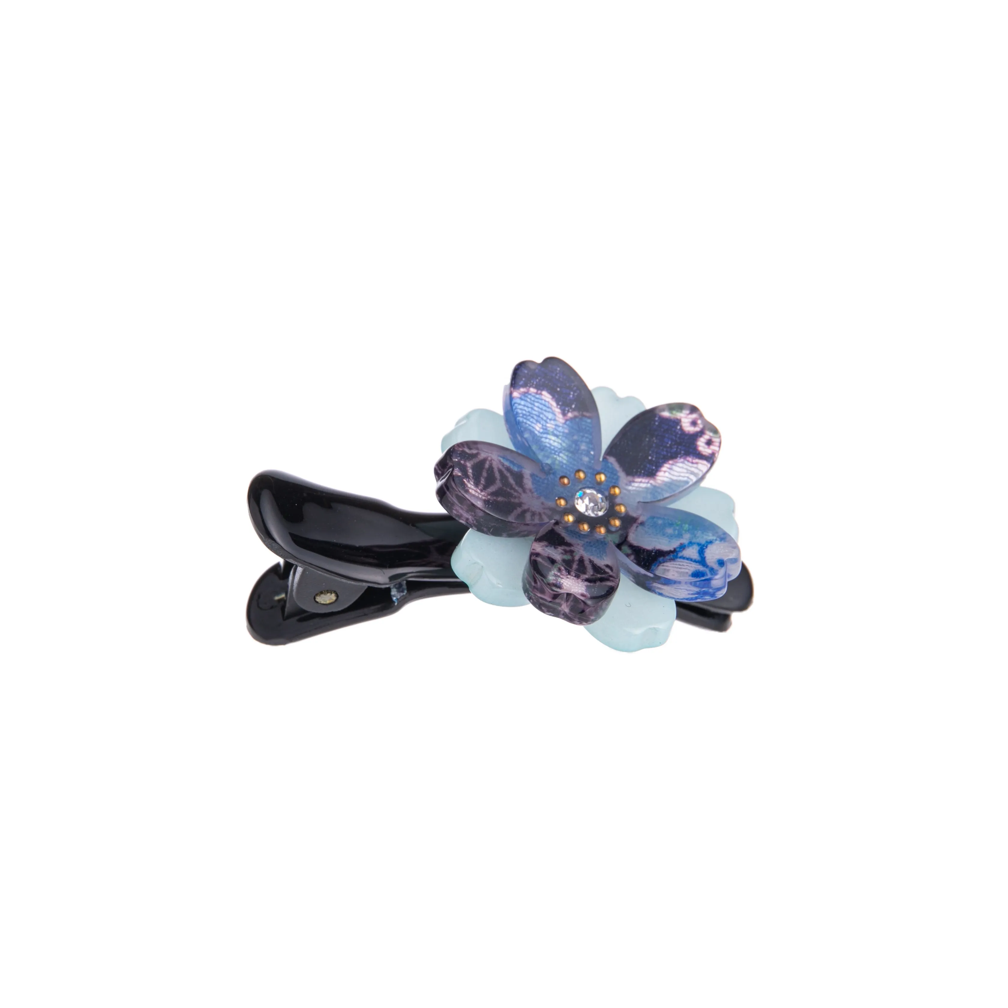 SAKURA HAIR CLIP - NAVY