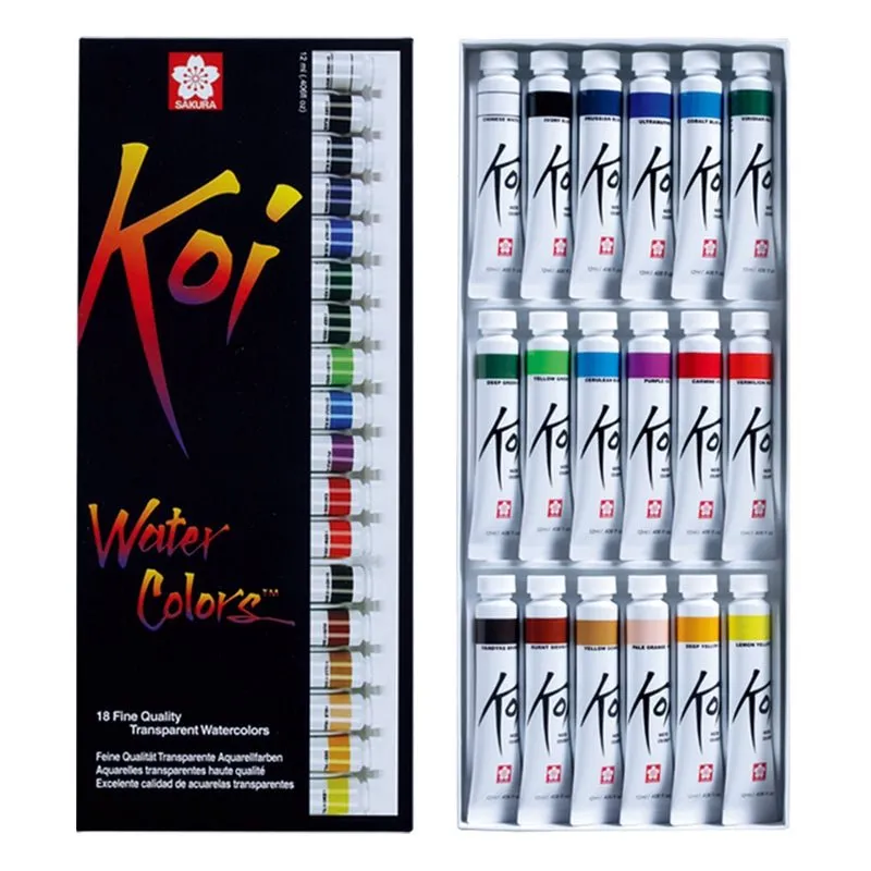Sakura Koi Assorted Water Colours Tubes