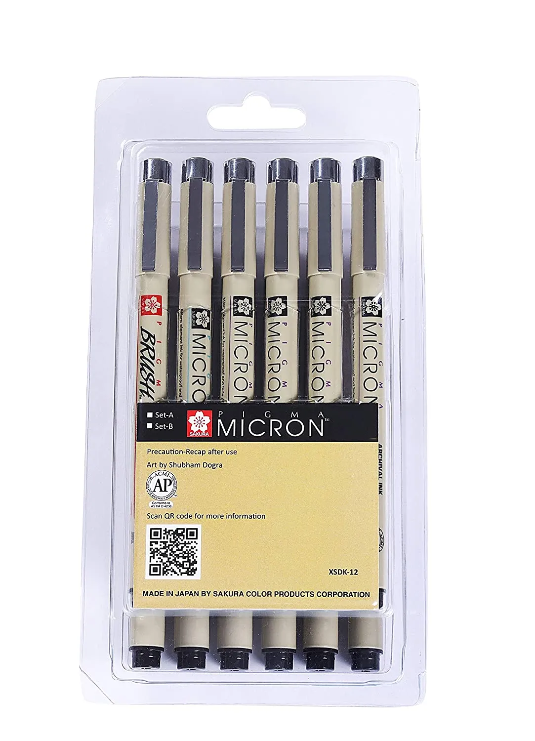 Sakura Pigma Micron Pens - Fine Nib