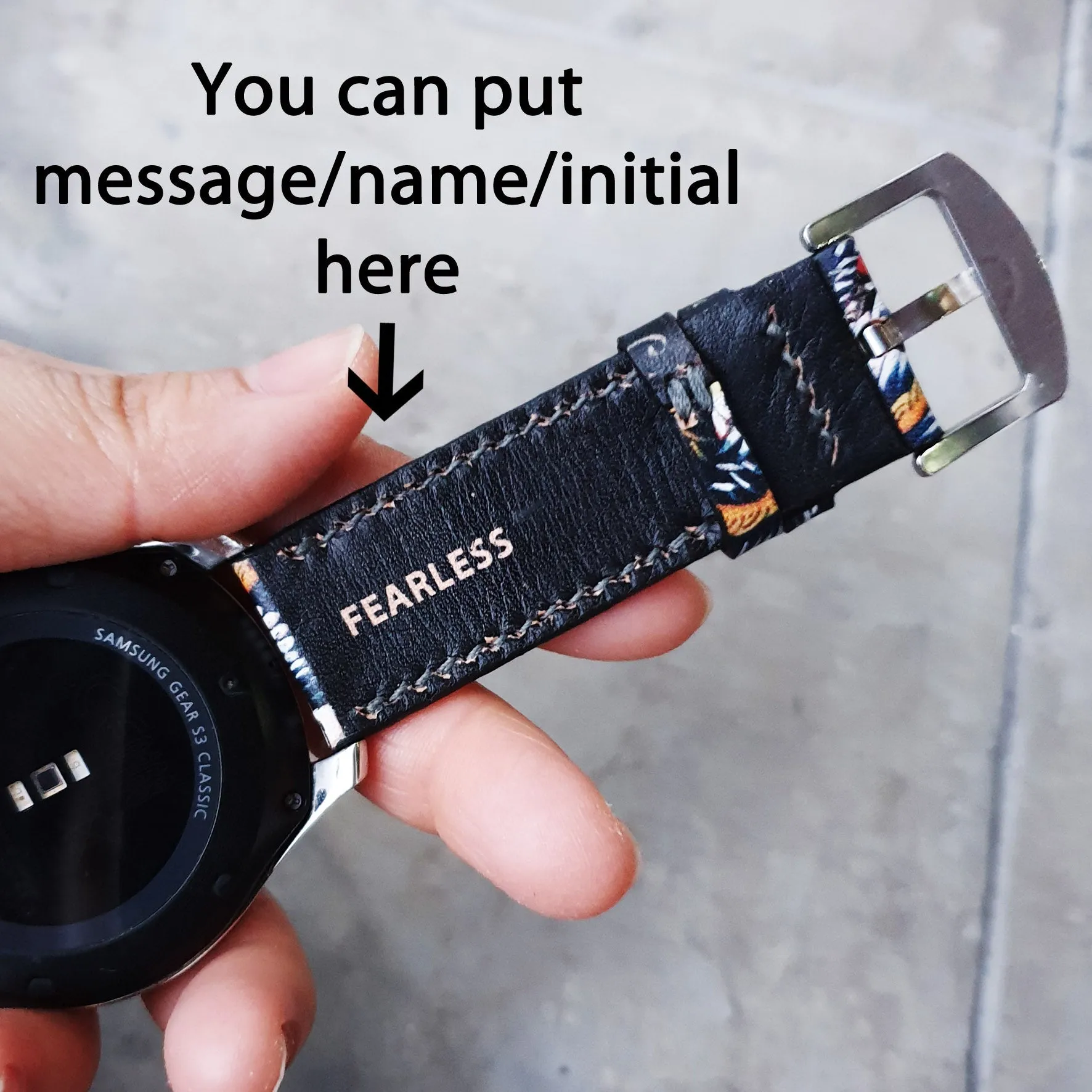 Samsung Galaxy Watch Strap Applique Strap Design