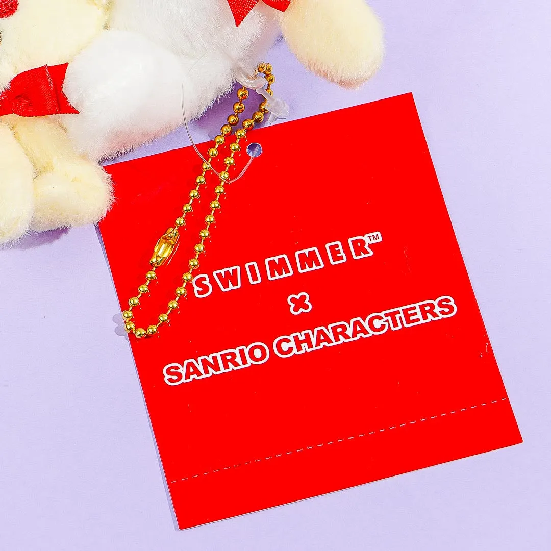 Sanrio Characters x Swimmer Plushie Charm - Cinnamoroll