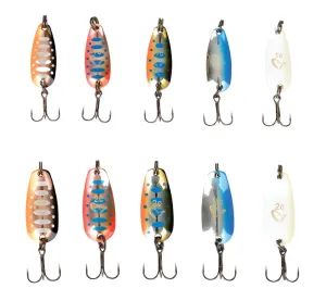 Savage Gear | Nails Micro Spoon Kit |  Size 1c & 2c | 10pcs