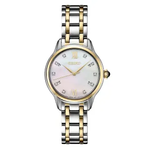 Seiko Diamonds Collection 29.5mm Two Tone Quartz Watch