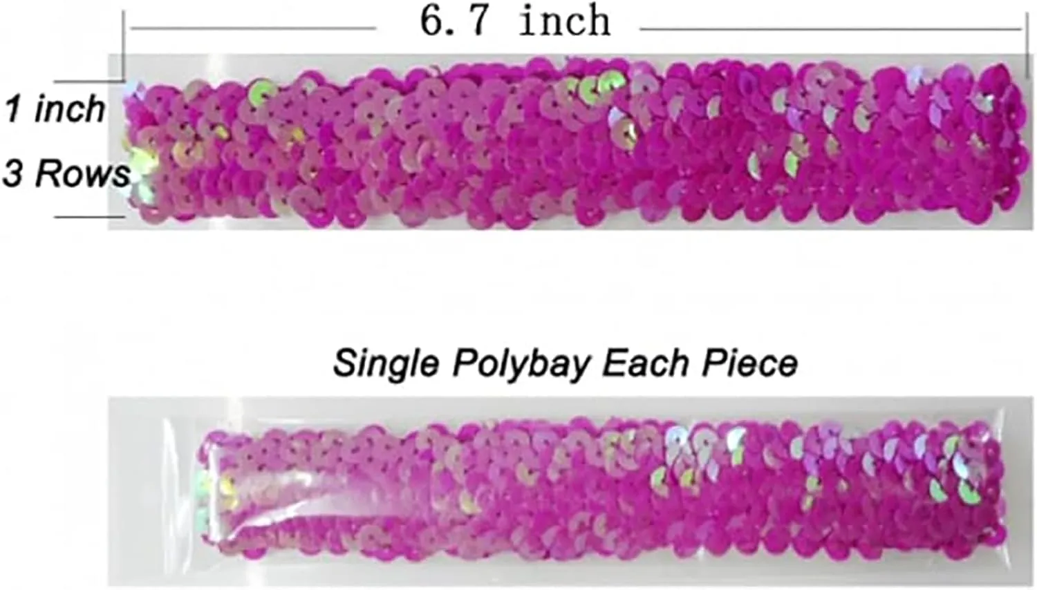 Sequin Headbands Elastic Stretch Sparkly Fashion Headband for Teen Girl Women Hairband Sport Head Band Carnival Party